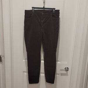 Cabi Brown Corduroy Pants